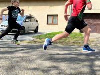 Školní kolo závodu v atletickém běhu pro žáky I. stupně